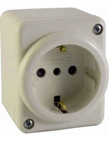 PRESA SCHUKO DA PARETE MINICANALINA MAURER - MAURER | Utensili Store