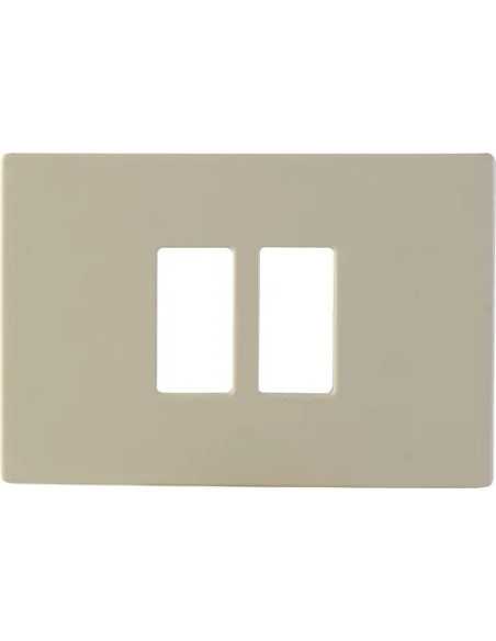 COPRINTERRUTTORE VENUS AVORIO 2 POSTI MAURER X SCATOLA TONDA - Senza Marca | Utensili Store
