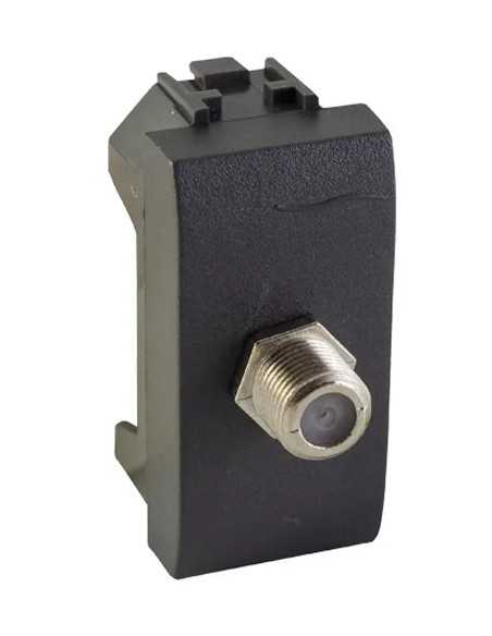 PRESA COASSIALE SAT/TV LIVING GRIGIO MAURER - Senza Marca | Utensili Store