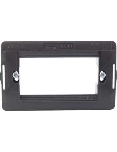 SUPPORTO INTERRUTTORI LIVING STANDARD A75 3 POSTI GRIGIO MAURER - Senza Marca | Utensili Store