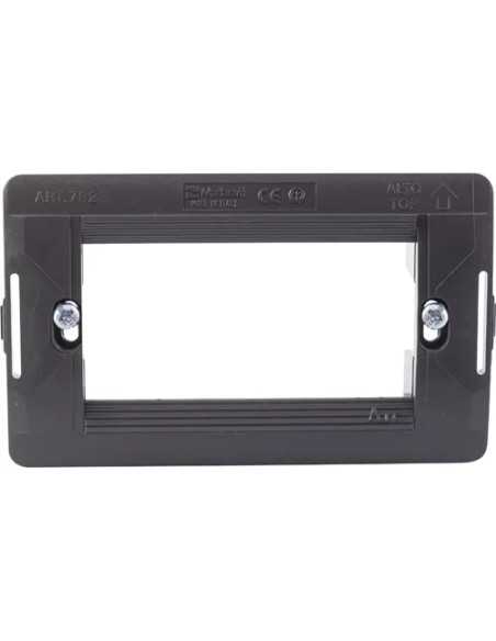 SUPPORTO INTERRUTTORI LIVING STANDARD A75 3 POSTI GRIGIO MAURER - Senza Marca | Utensili Store