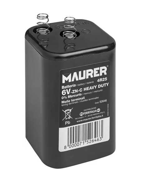 BATTERIA LAMPADA STRADALE - MAURER | Utensili Store