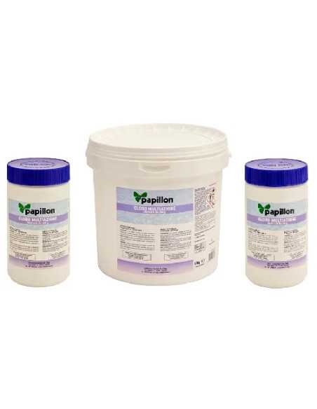 CLORO PISCINA PASTIGLIE 'MULTIAZIONE' - PAPILLON | Utensili Store
