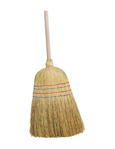 SCOPA IN SAGGINA CON MANICO - Senza Marca | Utensili Store