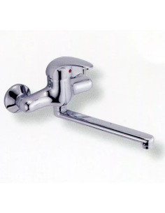 MISCELATORE LAVELLO CUCINA A MURO ALBA MAURER - MAURER