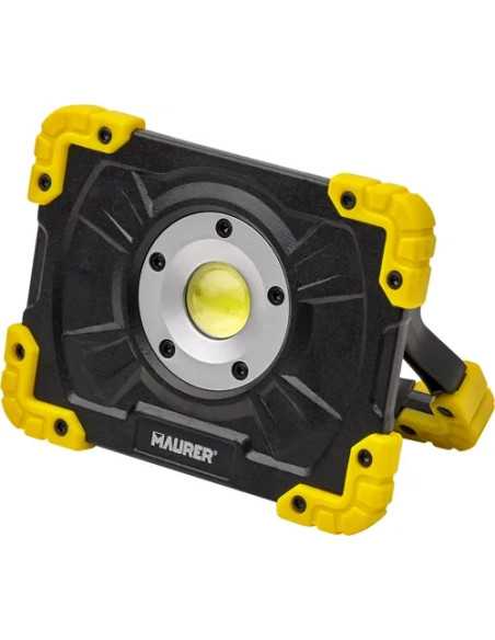 PROIETTORE LED MINI PORTATILE 500L CON CALAMITA MAURER - MAURER | Utensili Store