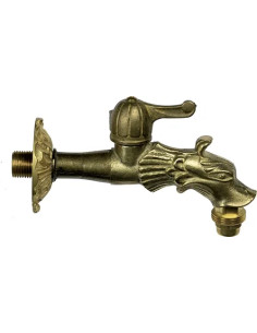 RUBINETTO X FONTANA DRAGONE C/LEVA OTTONE 1/2 PAPILLON - PAPILLON