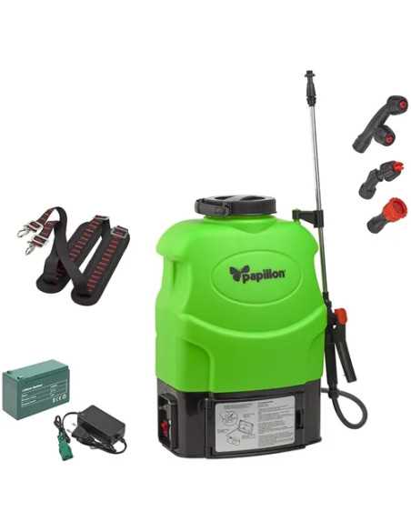 POMPA IRRORATRICE A ZAINO BATTERIA LITIO 16 LT PAPILLON - PAPILLON | Utensili Store