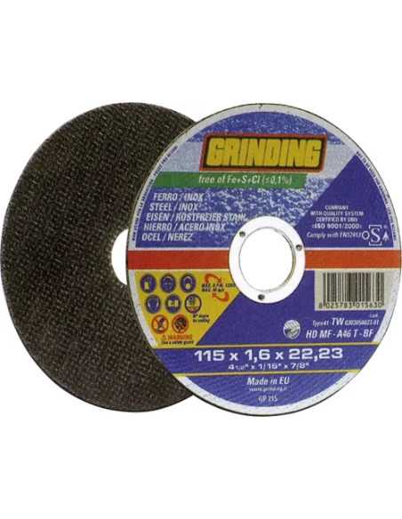 MOLA TAGLIO FERRO E ACCIAIO INOX GRINDING - GRINDING | Utensili Store