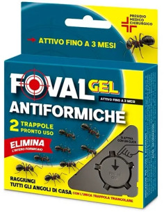 TRAPPOLA TRIANGOLARE FOVAL GEL FORMICHE KOLLANT - KOLLANT