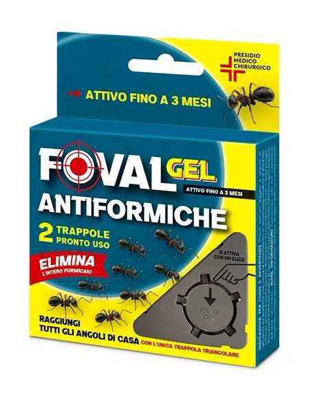 TRAPPOLA TRIANGOLARE FOVAL GEL FORMICHE KOLLANT - KOLLANT | Utensili Store