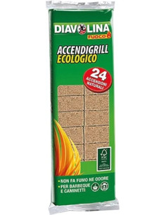 ACCENDIFUOCO ECOLOGICO DIAVOLINA CF - DIAVOLINA