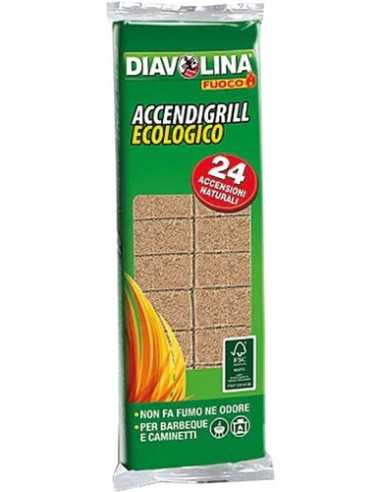 ACCENDIFUOCO ECOLOGICO DIAVOLINA CF - DIAVOLINA | Utensili Store