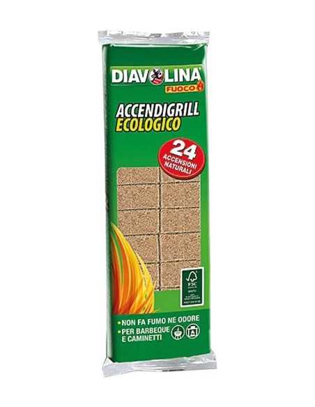 ACCENDIFUOCO ECOLOGICO DIAVOLINA CF - DIAVOLINA | Utensili Store