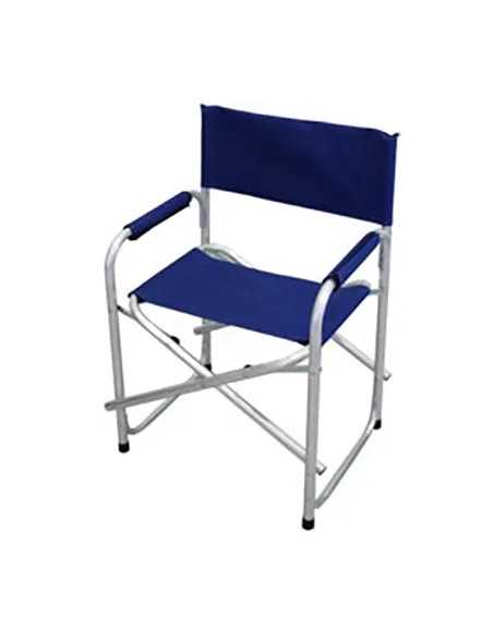 SEDIA REGISTA ALLUMINIO SPIAGGIA BLU - Senza Marca | Utensili Store