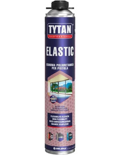SCHIUMA POLIURETANICA ELASTIC PER PISTOLA TYTAN - Senza Marca