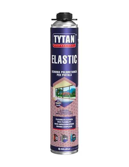 SCHIUMA POLIURETANICA ELASTIC PER PISTOLA TYTAN - Senza Marca | Utensili Store
