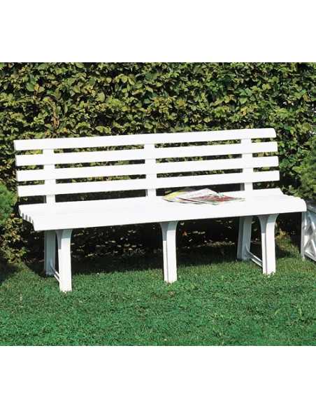 PANCHINA RESINA BIANCA PROCIDA - Senza Marca | Utensili Store