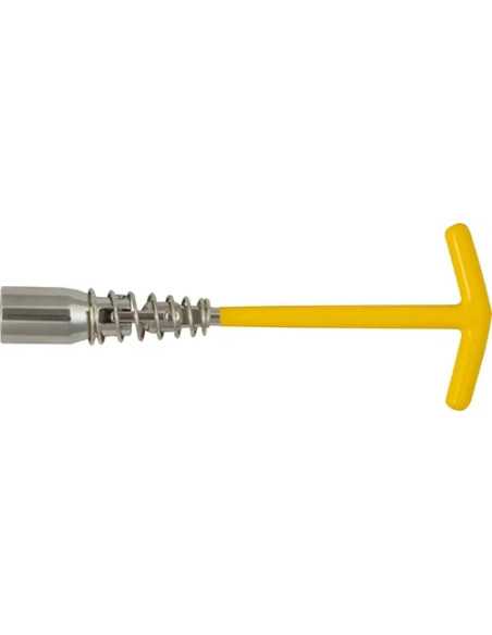 CHIAVE A T CANDELA CON SNODO DOPPIO 21MM MAURER - MAURER | Utensili Store