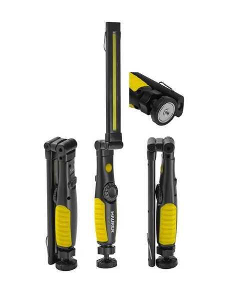 TORCIA LED DA LAVORO GIREVOLE 360° MAURER BATTERIA RIC. USB-CF. BLISTER - MAURER | Utensili Store
