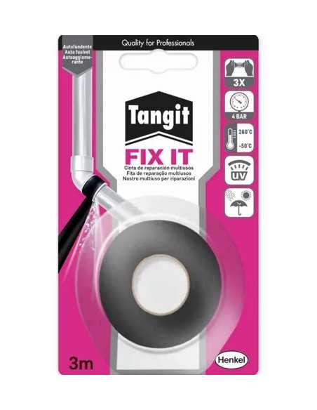 NASTRO AUTOAGGLOMERANTE FIX IT TANGIT 3MT - HENKEL | Utensili Store