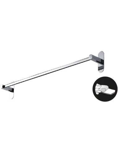 BARRA PORTA ASCIUGAMANI CROMATO AUTOADESIVO MAURER - MAURER | Utensili Store