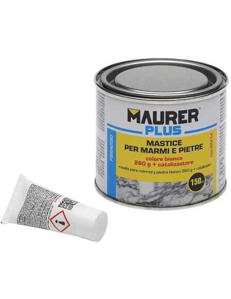 STUCCO PER MARMO BIANCO MAURER PLUS - MAURER-PLUS | Utensili Store