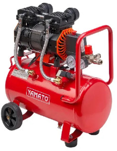 COMPRESSORE OILLESS 24LT 1HP SILENZIATO YAMATO - YAMATO