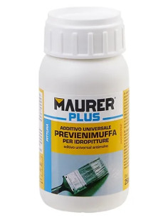 ANTIMUFFA PREVIENIMUFFA 250ML MAURER PL ADDITIVO IDROPITTURE - MAURER-PLUS