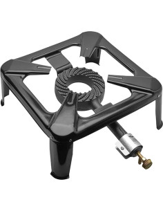 FORNELLONE GAS MAURER ACCIAIO - PAPILLON