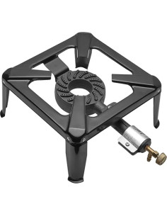 FORNELLONE GAS MAURER ACCIAIO - PAPILLON 2