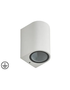 APPLIQUE DA PARETE 'ELEGANT' BIANCA - PAPILLON