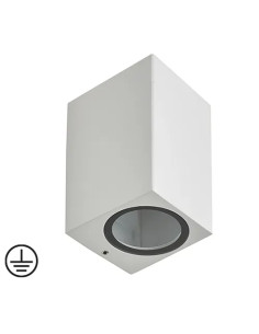 APPLIQUE DA PARETE GRACE BIANCA QUADRA GU10 - PAPILLON