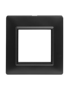 COPRINTERRUTTORE DELIGHT NERO 2 POSTI MAURER - MAURER