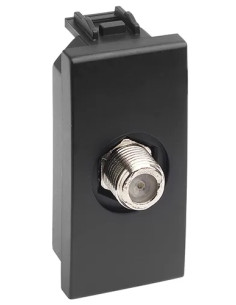 CONNETTORE TIPO F TV/SAT NERO MAURER - MAURER