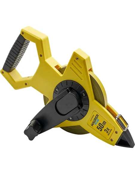 ROTELLA METRICA MAURER PLUS 50MT "SURVEY" ACCIAIO - MAURER-PLUS | Utensili Store