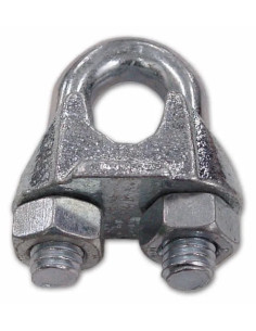 MORSETTO A CAVALLOTTO ZINCATO MM 10 MAURER - MAURER