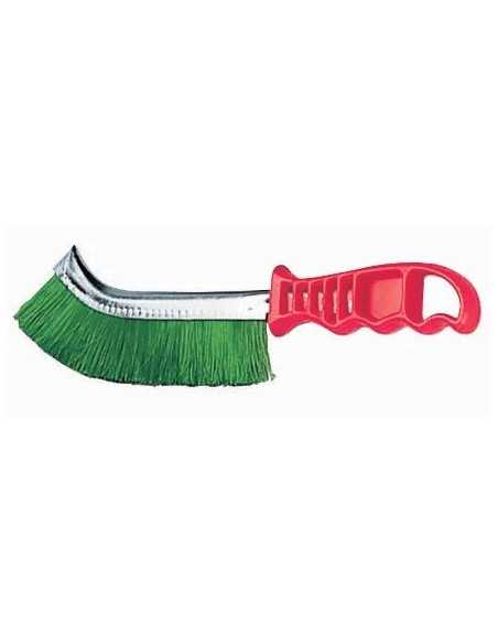 SPAZZOLA C/MANICO ABS MAURER FILI PVC - MAURER | Utensili Store