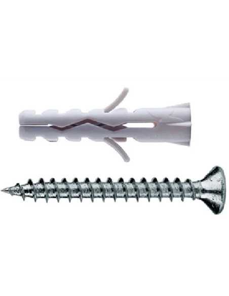 TASSELLO NYLON MAURER PLUS Ø 6MM C/VITE - MAURER-PLUS | Utensili Store