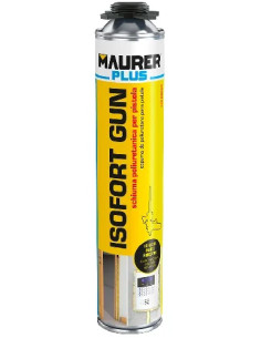 SCHIUMA POLIURETANICA X PISTOLA 'ISOFORT GUN' MAURER PLUS - MAURER-PLUS