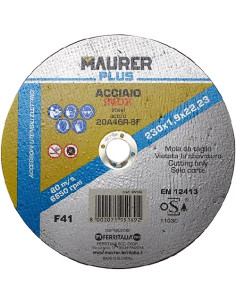 MOLA TAGLIO ACCIAIO INOX - MAURER-PLUS