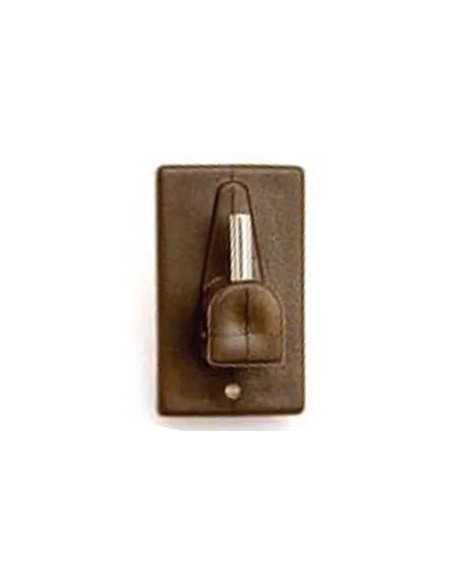 GANCI BRIS BRIS RETT.PVC MARRONE MAURER BL.4PZ - MAURER | Utensili Store