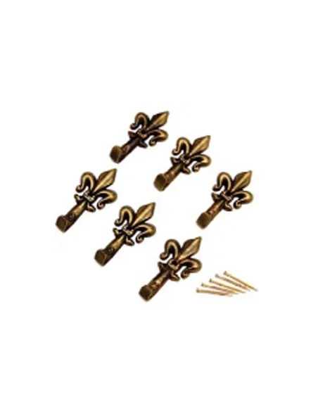 GANCI PER QUADRI GIGLIO MIGNON BRONZO MAURER BL. - MAURER | Utensili Store