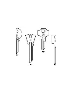 CHIAVI OTTONE CASA - Chiavi Silca Punzonate casa