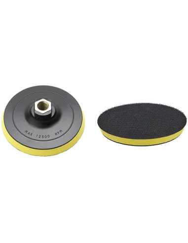 PLATORELLO SMERIGLIATRICE IN PLASTICA C/VELCRO - MAURER | Utensili Store