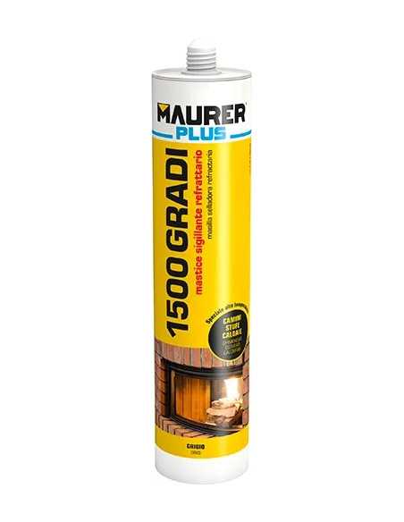 ADESIVO REFRATTARIO MAURER PLUS GRIGIO SCURO - MAURER-PLUS | Utensili Store
