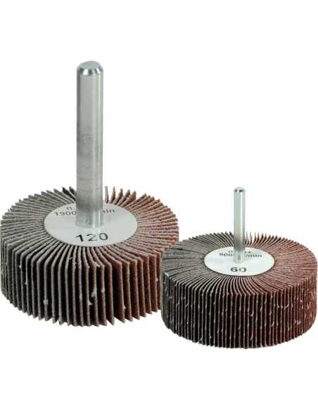 RUOTA ABRASIVA LAMELLARE C/GAMBO - MAURER-PLUS | Utensili Store