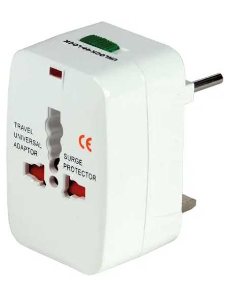 ADATTATORE UNIVERSALE DA VIAGGIO SPINA/PRESA - MAURER | Utensili Store