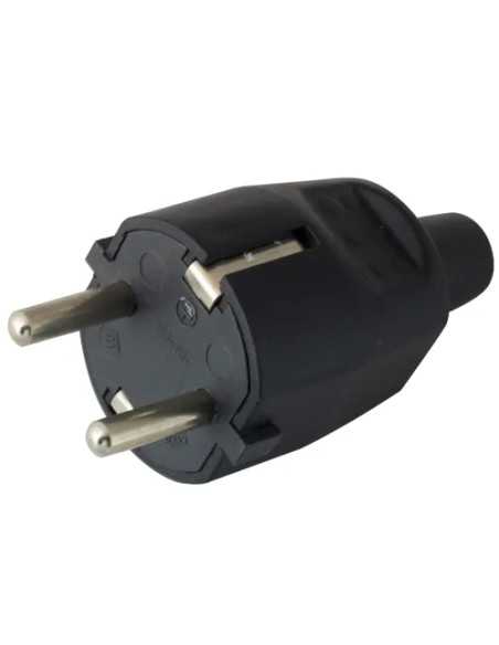 SPINA SCHUKO GOMMA NERO MAURER - MAURER | Utensili Store