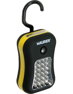 TORCIA BATTERIA MAGNETICA MAURER 24+4LED - MAURER